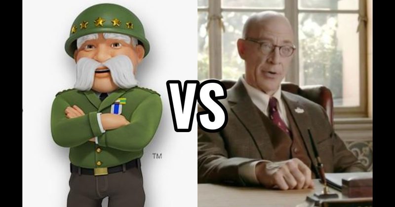 Professor Burke (Farmers Insurance) vs. The General (General)