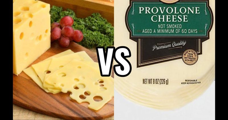 Provolone Cheese vs. Swiss Cheese