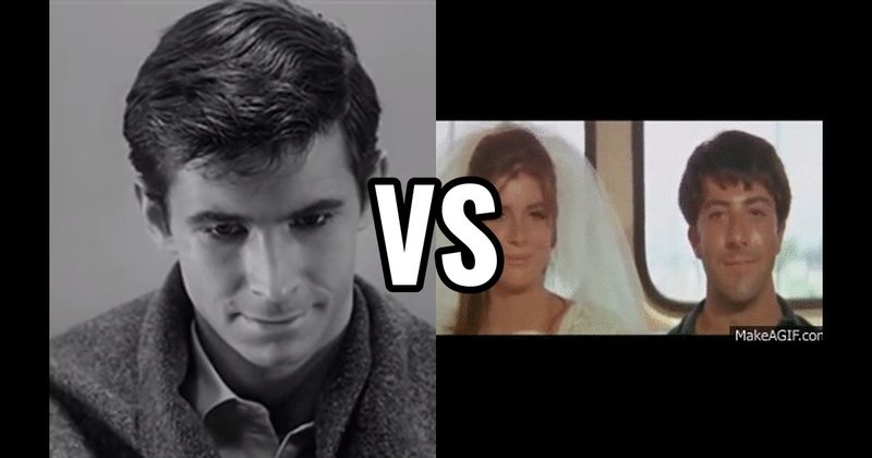 Psycho (1960) vs. The Graduate