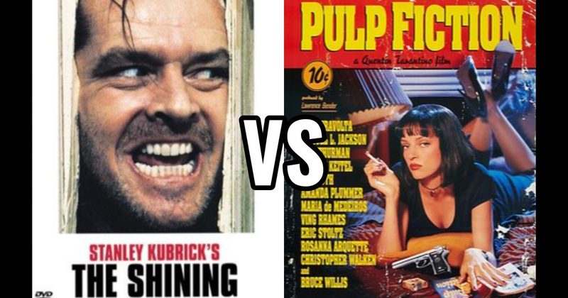 Pulp Fiction (1994) vs. The Shining (1980)
