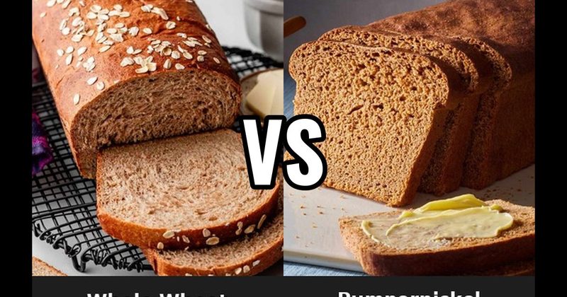Pumpernickel vs. Whole Wheat