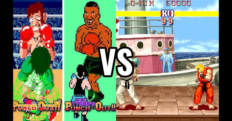 Punch-Out!! vs. Street Fighter II