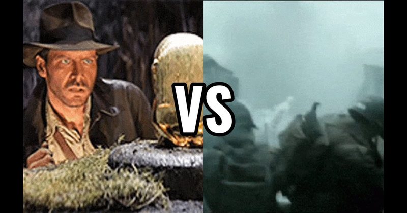 Raiders of the Lost Ark vs. Saving Private Ryan