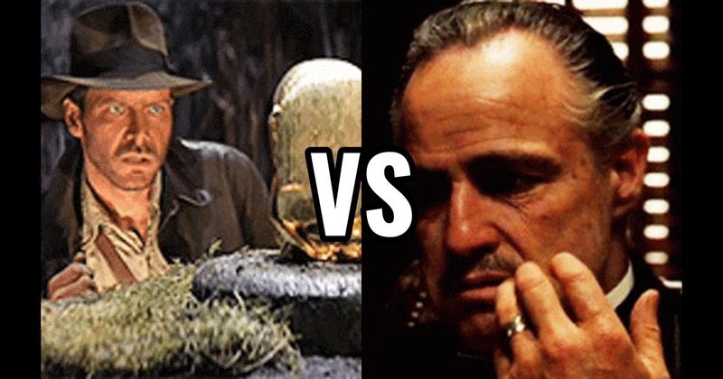 Raiders of the Lost Ark vs. The Godfather (1972)