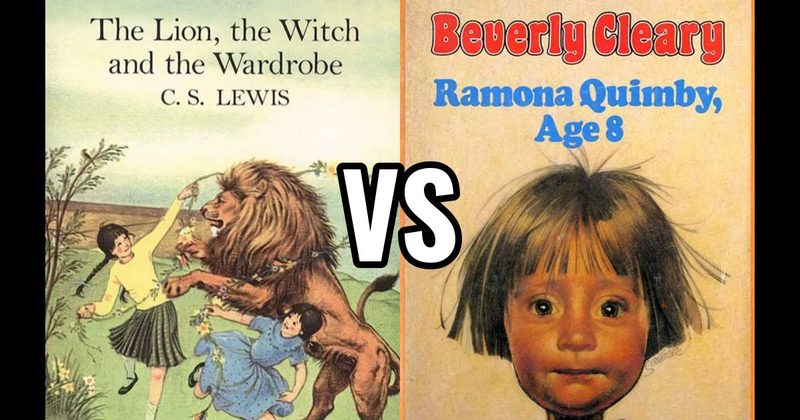 Ramona Quimby, Age 8 (book) vs. The Lion, the Witch and the Wardrobe (book)