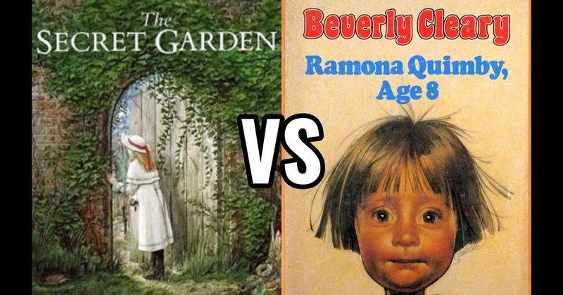 Ramona Quimby, Age 8 (book) vs. The Secret Garden (book)