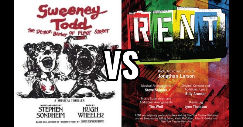Rent vs. Sweeney Todd