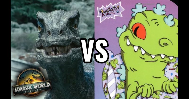 Reptar (Rugrats) vs. Rexy (Jurassic Park)