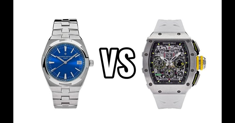 Richard Mille RM 11 vs. Vacheron Constantin Overseas