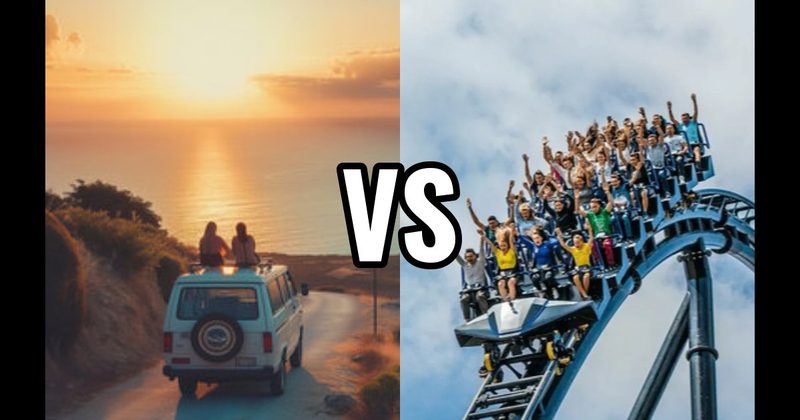 Road Trip vs. Theme Park Trip