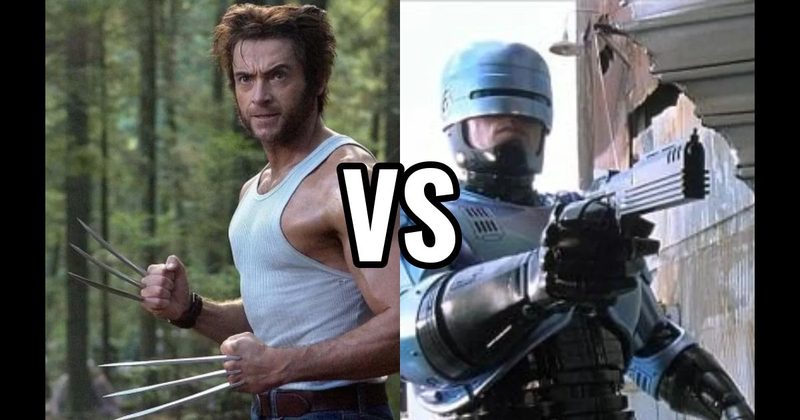 RoboCop's Auto-9 (RoboCop) vs. Wolverine's Claws (X-Men)