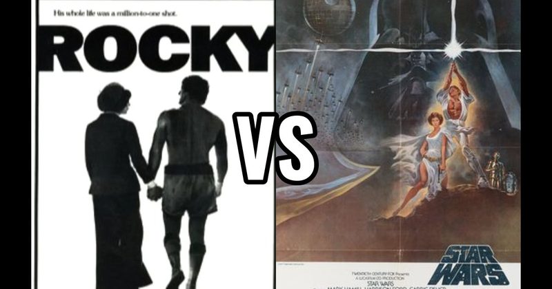 Rocky (1976) vs. Star Wars (1977)
