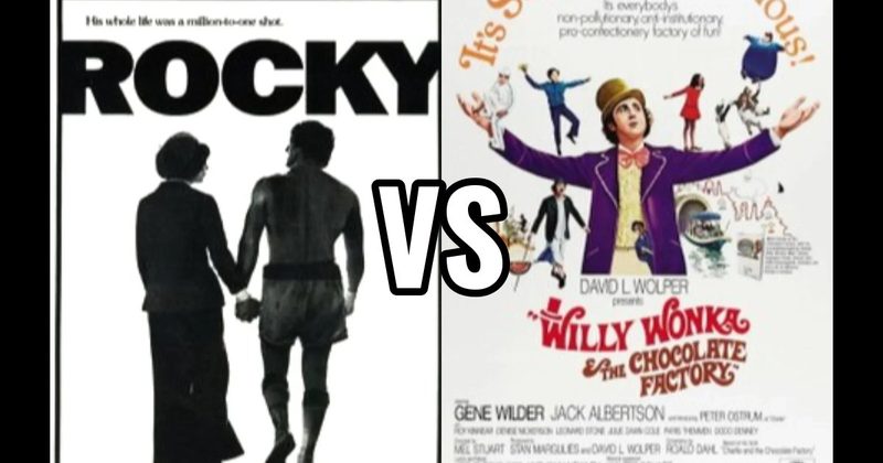 Rocky (1976) vs. Willy Wonka & the Chocolate Factory (1971)