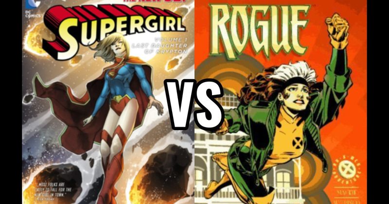 Rogue vs. Supergirl