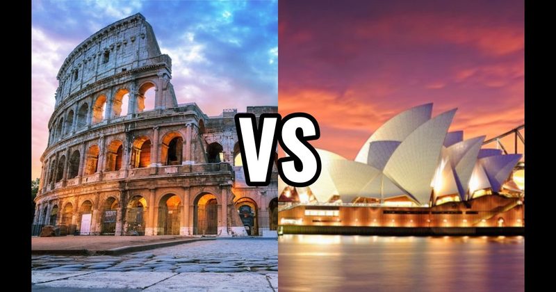 Rome, Italy vs. Sydney, Australia