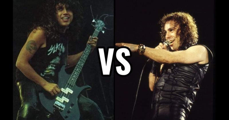 Ronnie James Dio vs. Tom Araya (Slayer)