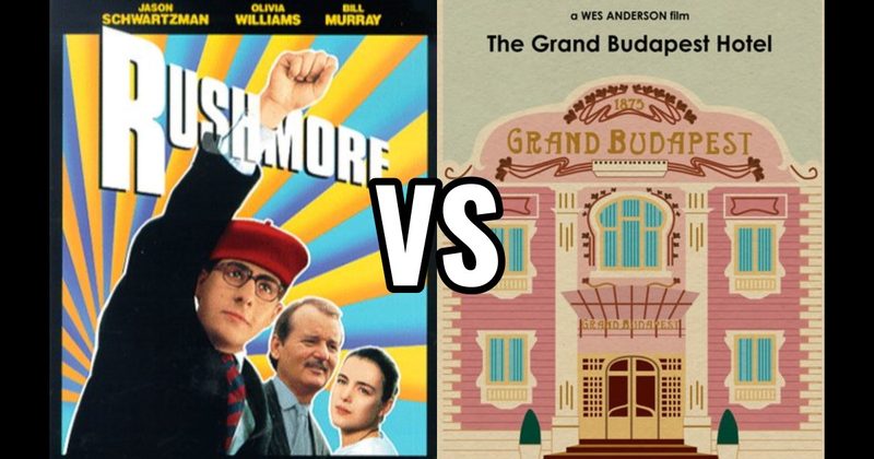 Rushmore vs. The Grand Budapest Hotel