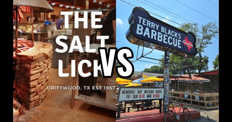 Salt Lick BBQ vs. Terry Black's Barbecue
