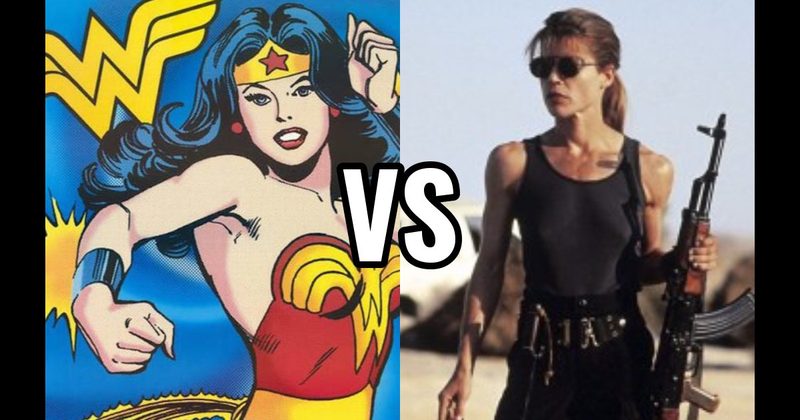 Sarah Connor (Terminator / T2) vs. Wonder Woman