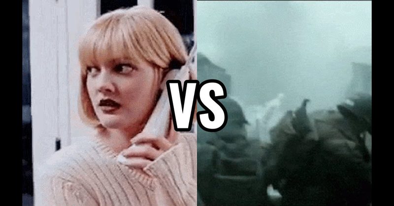 Saving Private Ryan vs. Scream (1996)