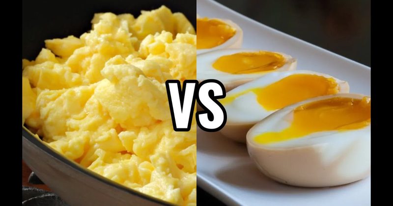 Scrambled Eggs vs. Soft-Boiled Eggs