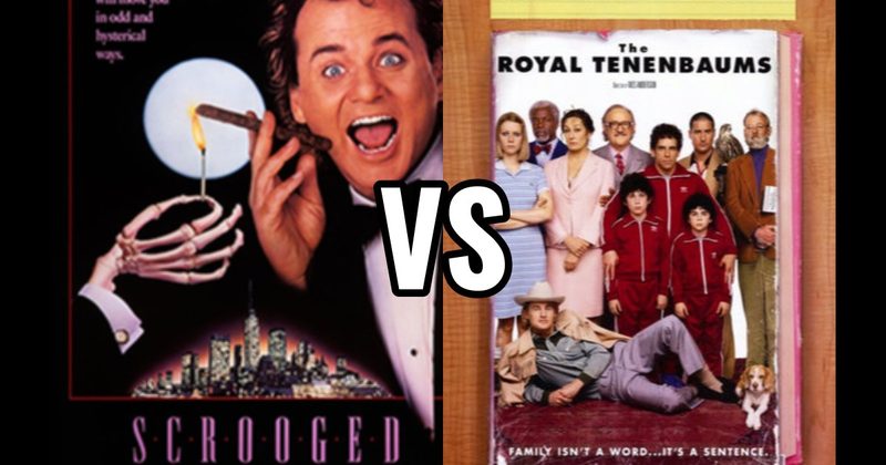 Scrooged vs. The Royal Tenenbaums