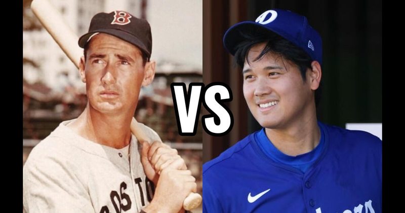 Shohei Ohtani vs. Ted Williams