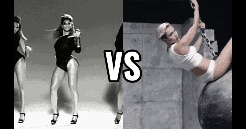 Single Ladies (Beyoncé) vs. Wrecking Ball  (Miley Cyrus)