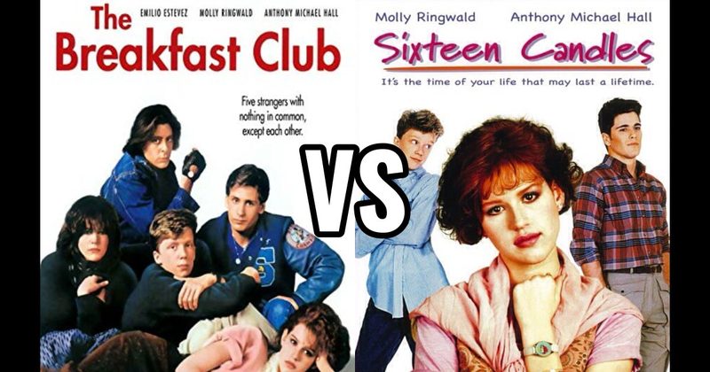 Sixteen Candles (1984) vs. The Breakfast Club (1985)