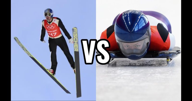 Skeleton vs. Ski Jumping