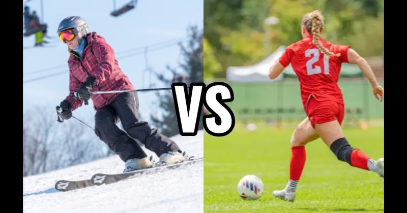 Skiing vs. Soccer