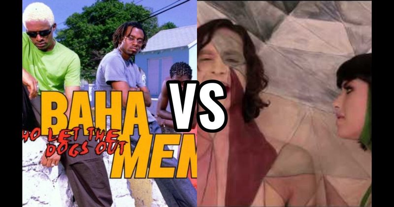 Somebody That I Used to Know by Gotye vs. Who Let the Dogs Out by Baha Men