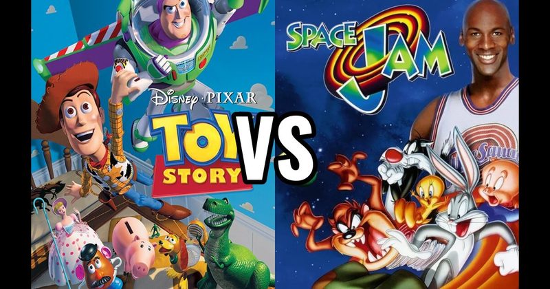 SPACE JAM vs. Toy Story (1995)