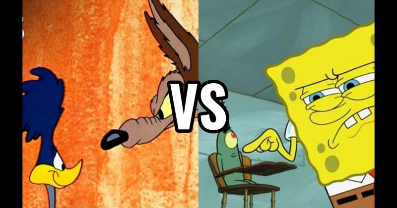 SpongeBob vs. Plankton (SpongeBob SquarePants) vs. Wile E. Coyote vs. Road Runner (Looney Tunes)
