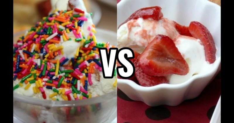 Sprinkles vs. Strawberries