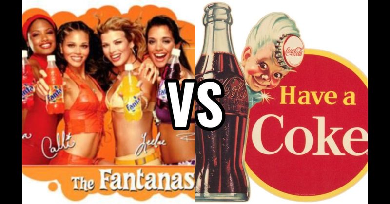 Sprite Boy (Coca-Cola) vs. The Fantanas (Fanta)
