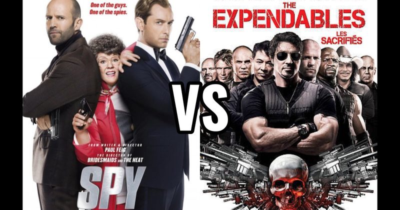 Spy (2015) vs. The Expendables (2010)