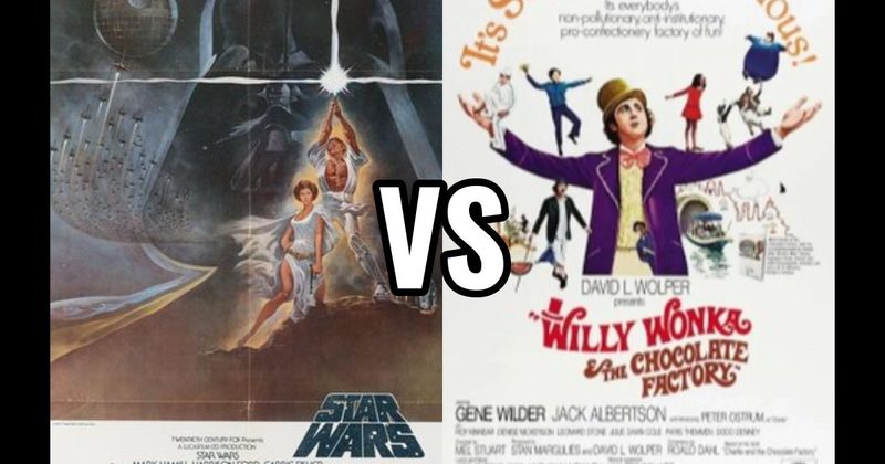 Star Wars (1977) vs. Willy Wonka & the Chocolate Factory (1971)