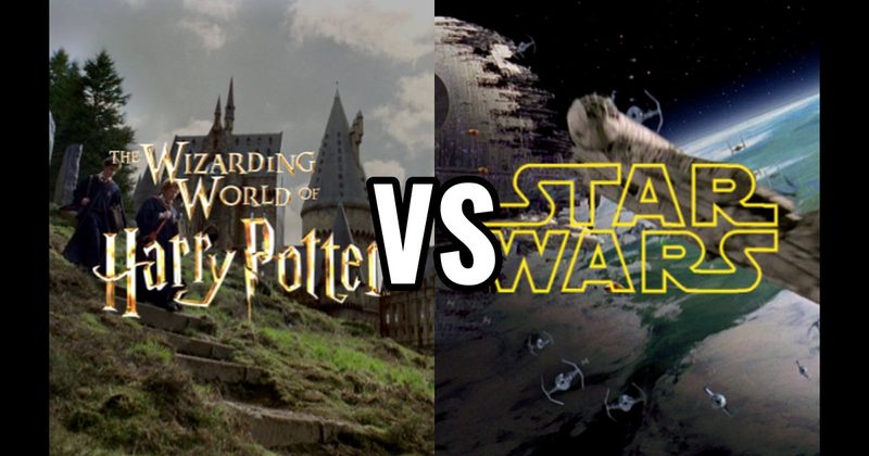 Star Wars Galaxy vs. Wizarding World (Harry Potter)