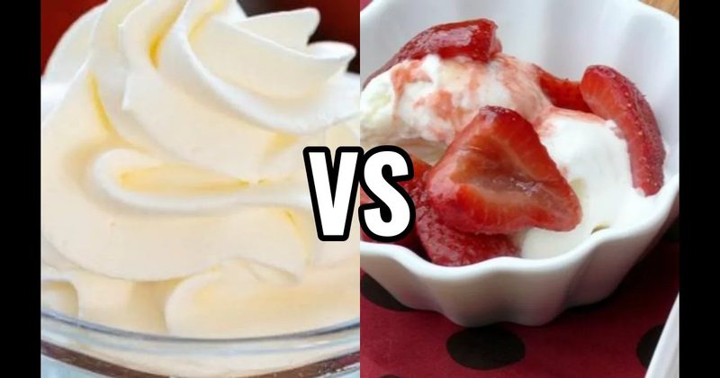 Strawberries vs. Whipped Cream