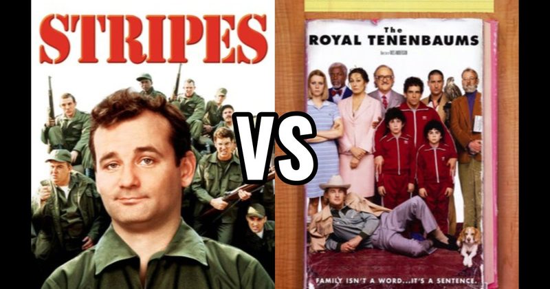 Stripes vs. The Royal Tenenbaums