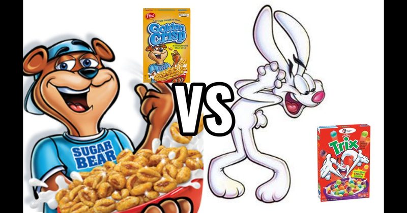 Sugar Bear vs. Trix Rabbit
