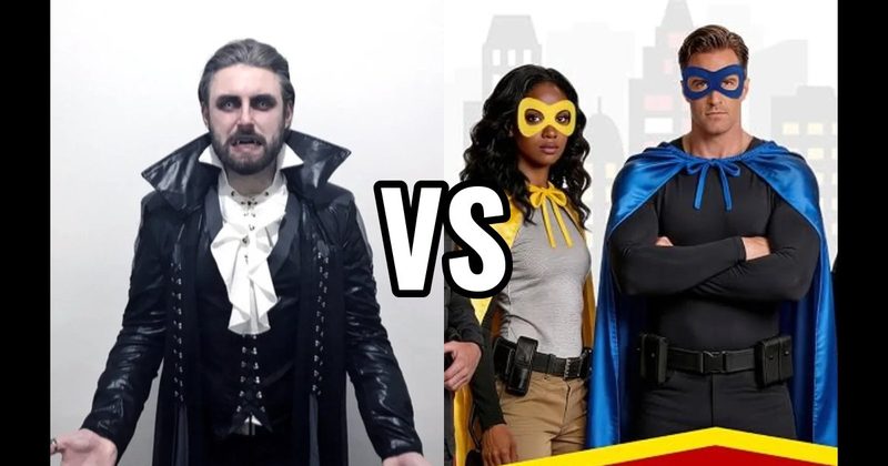Superhero Costume vs. Vampire Costume