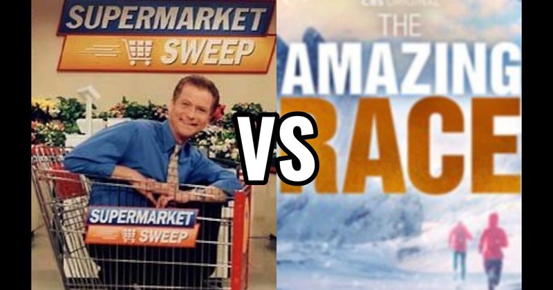 Amazing Race vs. Supermarket Sweep