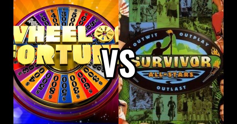 Survivor vs. Wheel of Fortune