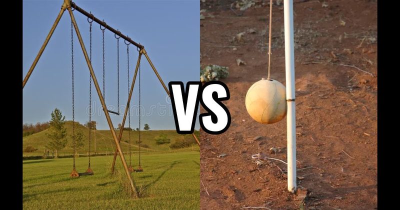 Swing Set vs. Tetherball