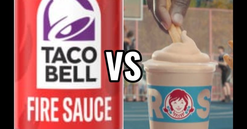 Taco Bell Fire Sauce (Taco Bell) vs. Wendy’s Frosty (Wendy’s)