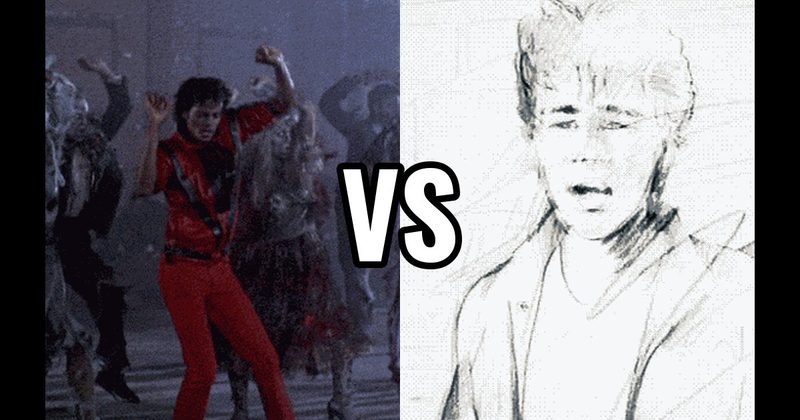 Take On Me (a-ha) vs. Thriller (Michael Jackson)