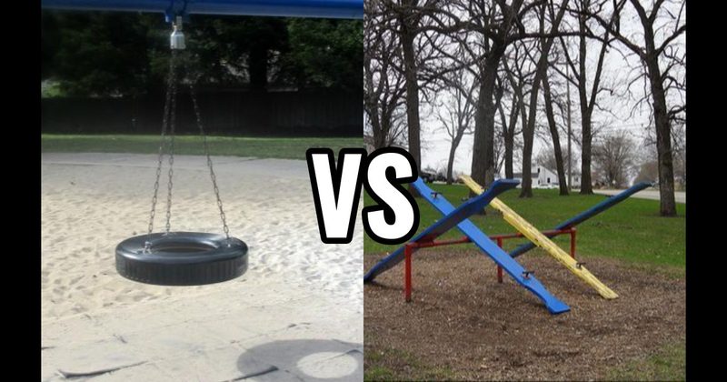Teeter-Totter vs. Tire Swing