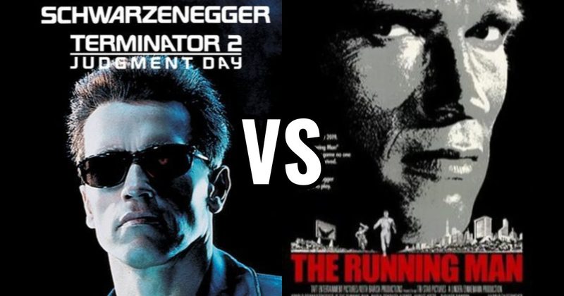 Terminator 2: Judgment Day (1991) vs. The Running Man (1987)